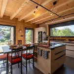 Moderne Et Cosy En Bois, Sauna, Terrasse Et Vue Montagne *