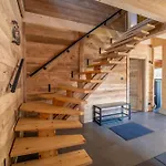 Moderne Et Cosy En Bois, Sauna, Terrasse Et Vue Montagne