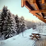 Chalet Moderne Et Cosy En Bois, Sauna, Terrasse Et Vue Montagne La Bresse