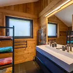 Moderne Et Cosy En Bois, Sauna, Terrasse Et Vue Montagne La Bresse