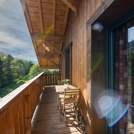 Moderne Et Cosy En Bois, Sauna, Terrasse Et Vue Montagne Chalet