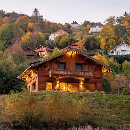Paisible 3 Etoiles Sauna, Cheminee, Terrasse Sud, Vue Montagne, Bois & Pierre Authentique Et Confort Moderne Horská chata La Bresse
