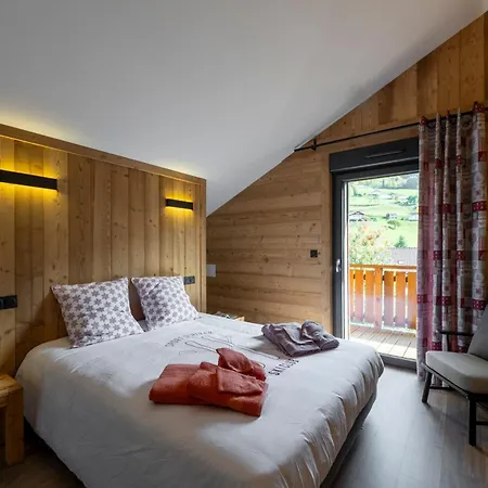 Moderne Et Cosy En Bois, Sauna, Terrasse Et Vue Montagne *