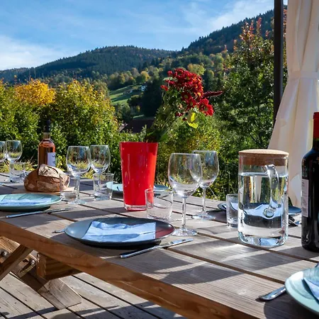 Шале Paisible 3 Etoiles Sauna, Cheminee, Terrasse Sud, Vue Montagne, Bois & Pierre Authentique Et Confort Moderne Ла-Бресс