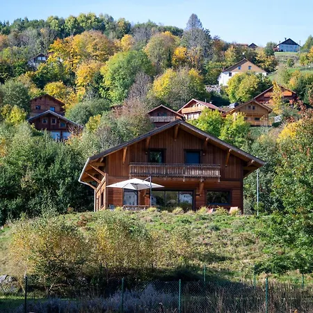 Moderne Et Cosy En Bois, Sauna, Terrasse Et Vue Montagne Chalet La Bresse