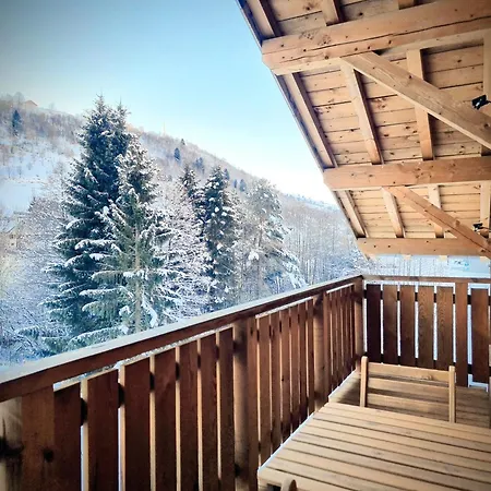 Paisible 3 Etoiles Sauna, Cheminee, Terrasse Sud, Vue Montagne, Bois & Pierre Authentique Et Confort Moderne * La Bresse