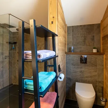 Шале Paisible 3 Etoiles Sauna, Cheminee, Terrasse Sud, Vue Montagne, Bois & Pierre Authentique Et Confort Moderne *