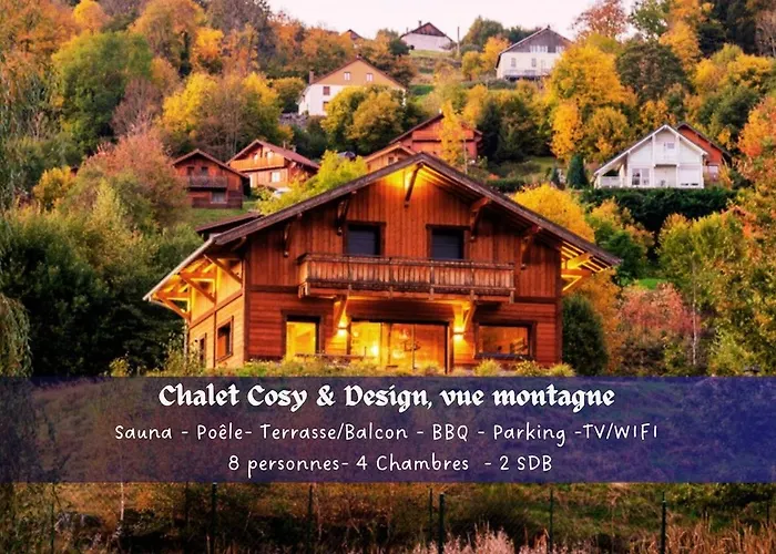 Paisible 3 Etoiles Sauna, Cheminee, Terrasse Sud, Vue Montagne, Bois & Pierre Authentique Et Confort Moderne