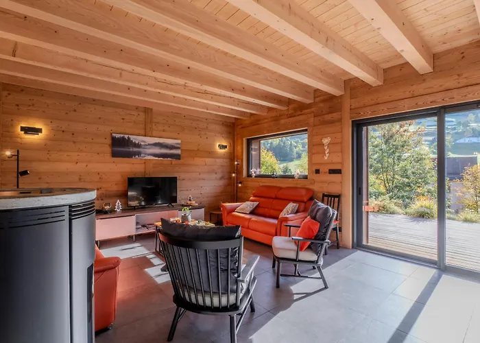 Paisible 3 Etoiles Sauna, Cheminee, Terrasse Sud, Vue Montagne, Bois & Pierre Authentique Et Confort Moderne * La Bresse