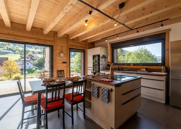 Paisible 3 Etoiles Sauna, Cheminee, Terrasse Sud, Vue Montagne, Bois & Pierre Authentique Et Confort Moderne *