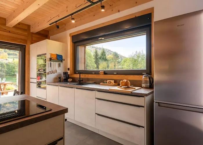 Horská chata Paisible 3 Etoiles Sauna, Cheminee, Terrasse Sud, Vue Montagne, Bois & Pierre Authentique Et Confort Moderne *