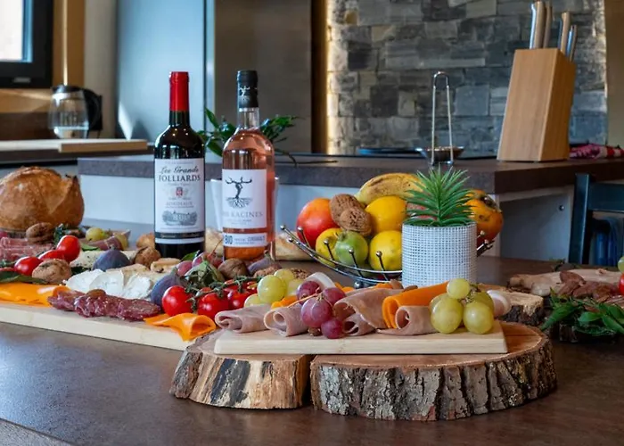 Paisible 3 Etoiles Sauna, Cheminee, Terrasse Sud, Vue Montagne, Bois & Pierre Authentique Et Confort Moderne La Bresse