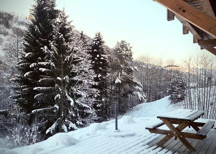 Paisible 3 Etoiles Sauna, Cheminee, Terrasse Sud, Vue Montagne, Bois & Pierre Authentique Et Confort Moderne *