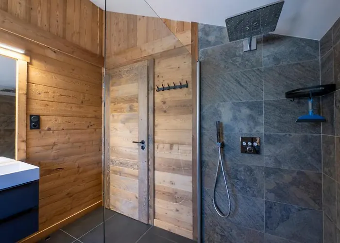 Horská chata Paisible 3 Etoiles Sauna, Cheminee, Terrasse Sud, Vue Montagne, Bois & Pierre Authentique Et Confort Moderne